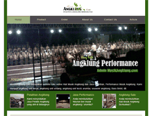 Tablet Screenshot of musikangklung.com